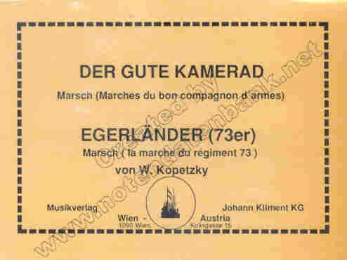 Egerländer (73er) (La marche du regiment 73) - klik hier Egerländer (73er) (La marche du regiment 73) - klik hier
