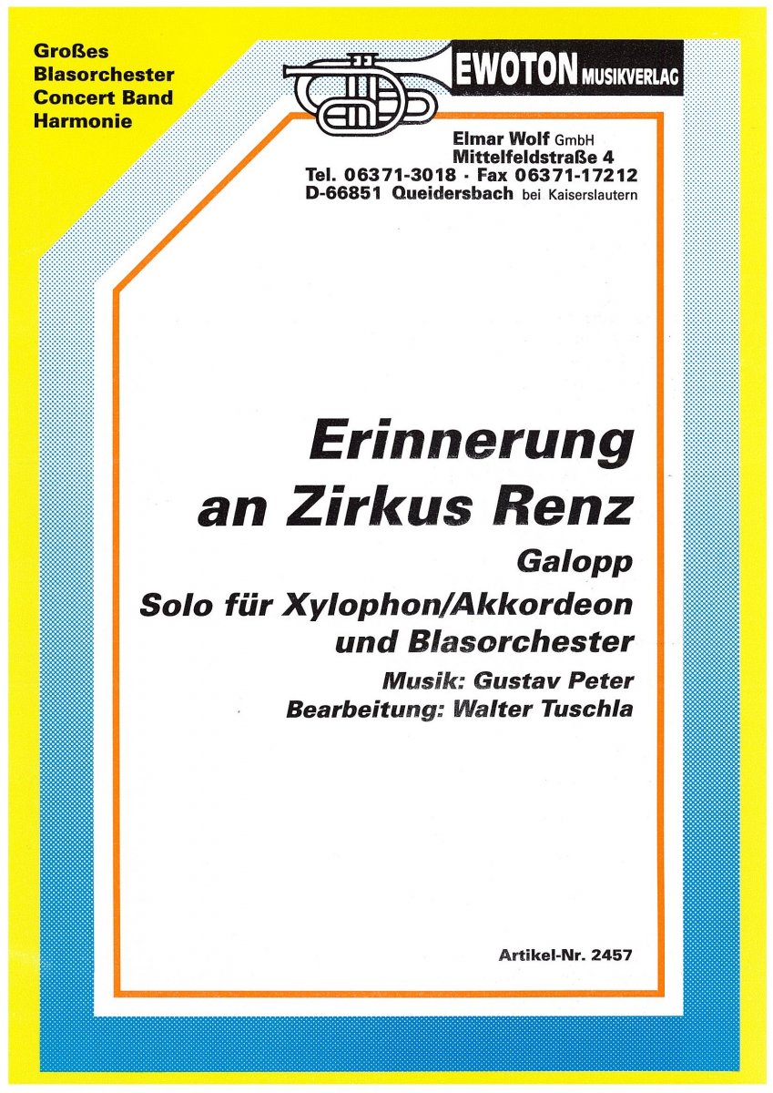 Erinnerung an Zirkus Renz - klik hier