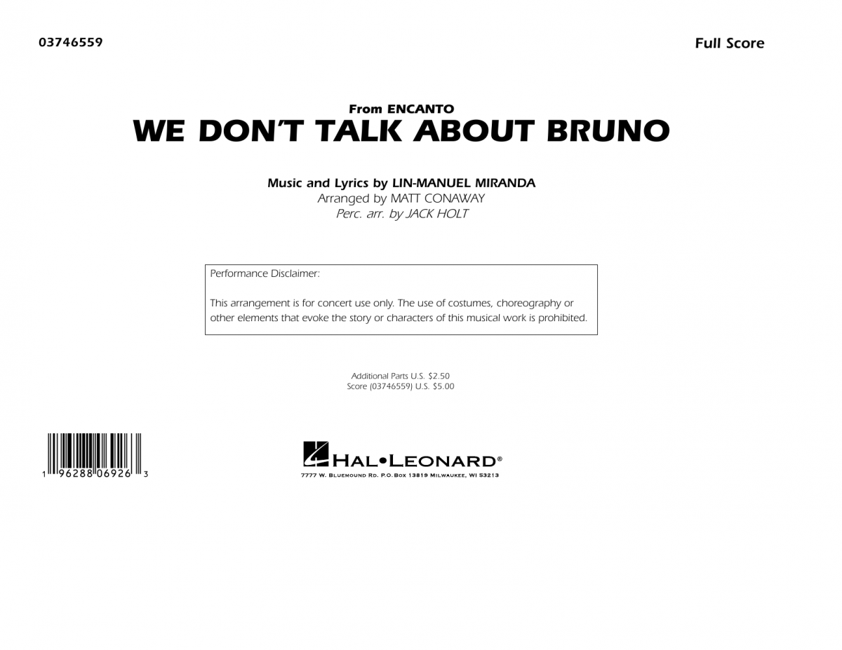 We Don't Talk About Bruno - klik hier