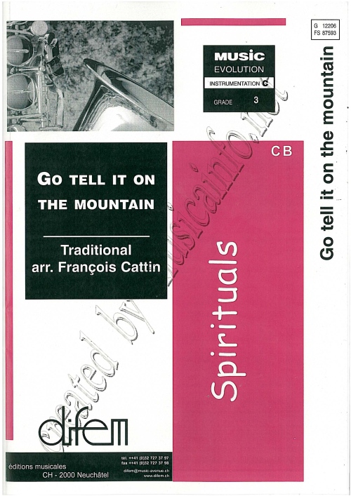 Go tell it on the Mountain - klik hier Go tell it on the Mountain - klik hier
