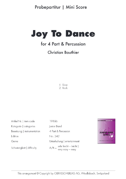 Joy to Dance - klik hier