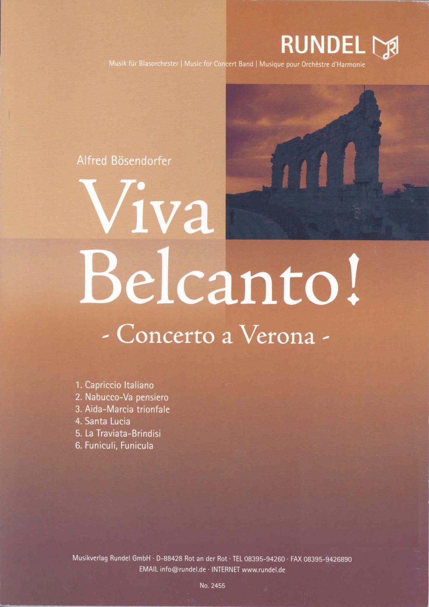 Viva Belcanto! (Concerto a Verona) - klik hier Viva Belcanto! (Concerto a Verona) - klik hier