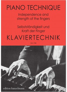 Klaviertechnik: Selbstst�ndigkeit und Kraft der Finger (Piano technique: Independence and strength of the fingers) - klik hier