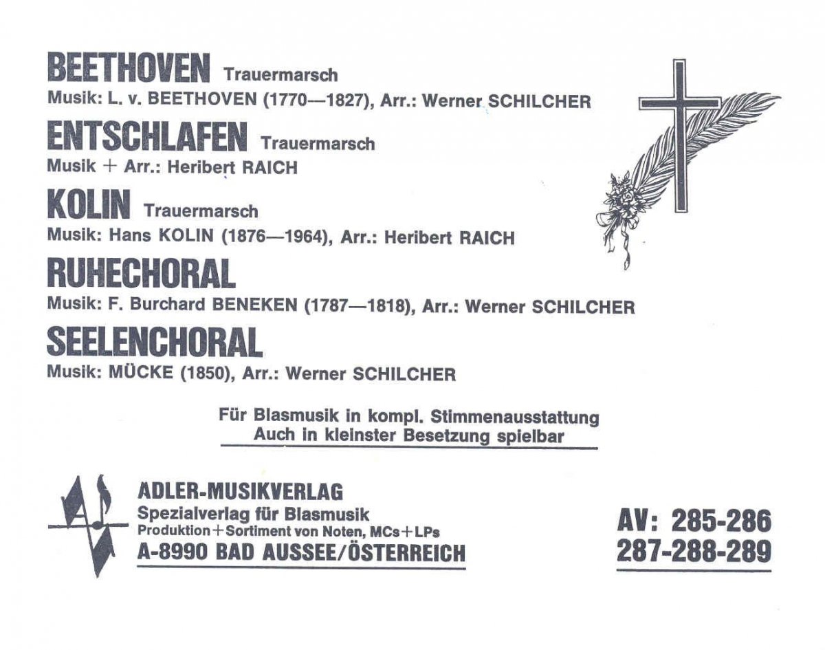 Ruhechoral - klik hier