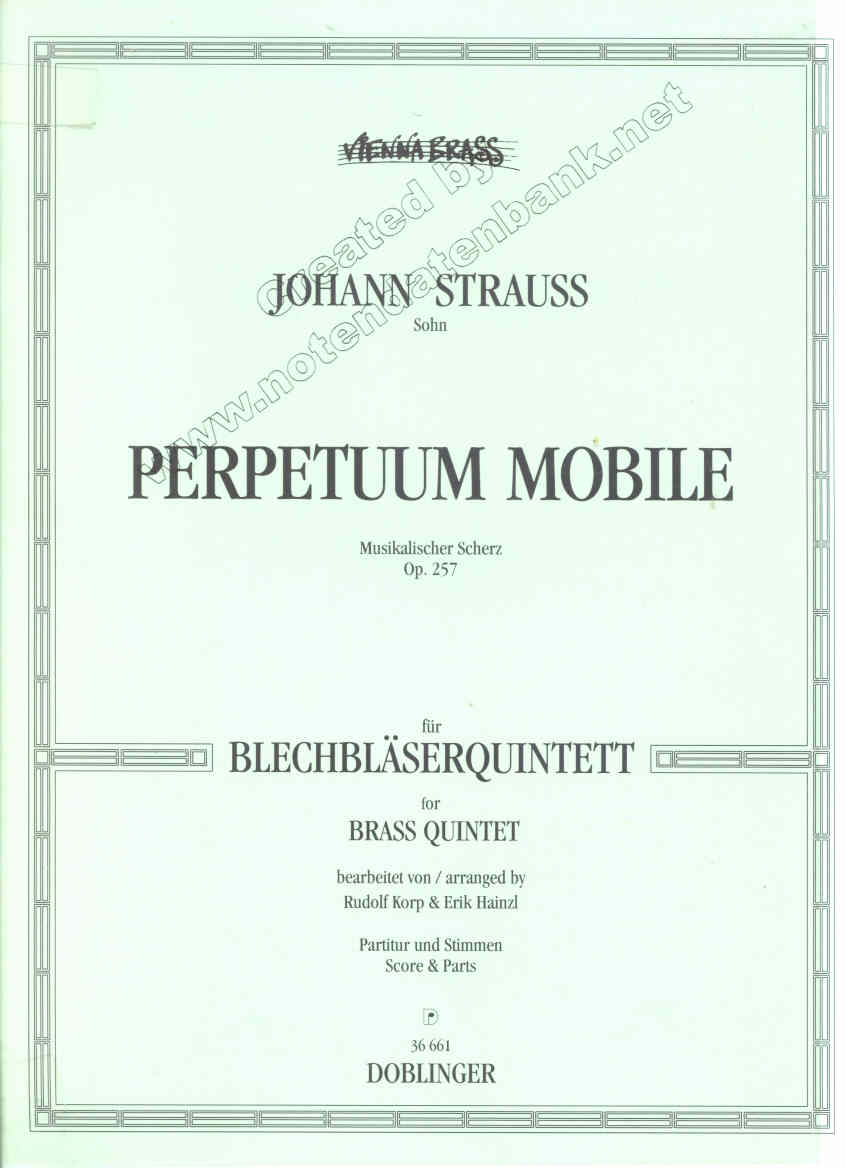 Perpetuum mobile (musikalischer Scherz) - klik hier