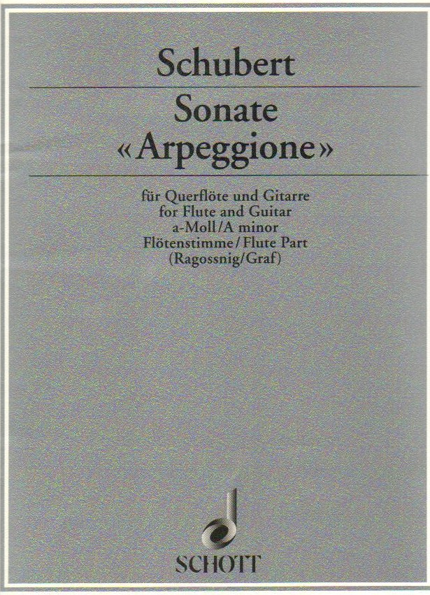 SONATE ARPEGGIONE a-Moll (Flt) - klik hier