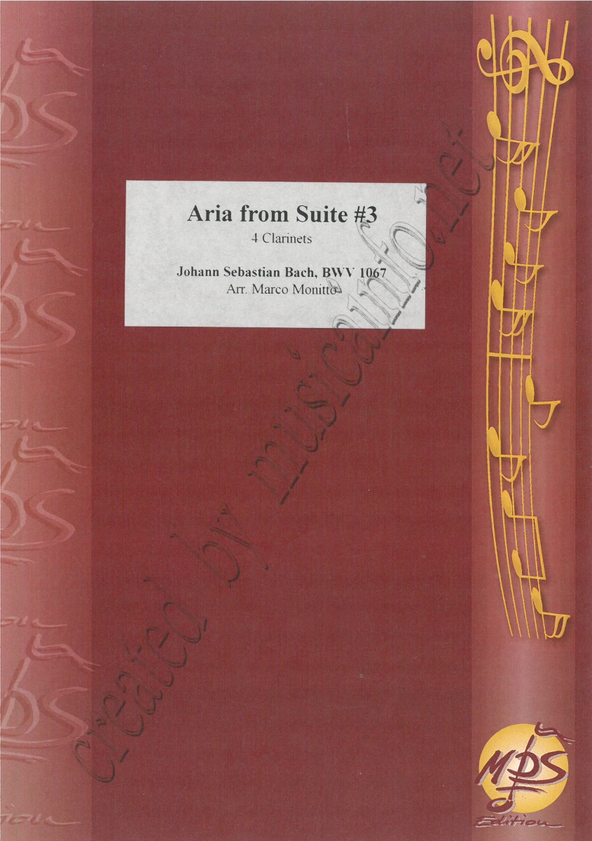 Aria da/Air from/Arie von Suite #3 - klik hier Aria da/Air from/Arie von Suite #3 - klik hier