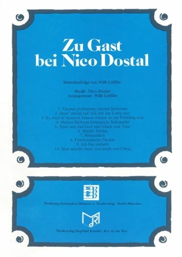 Zu Gast bei Nico Dostal - klik hier