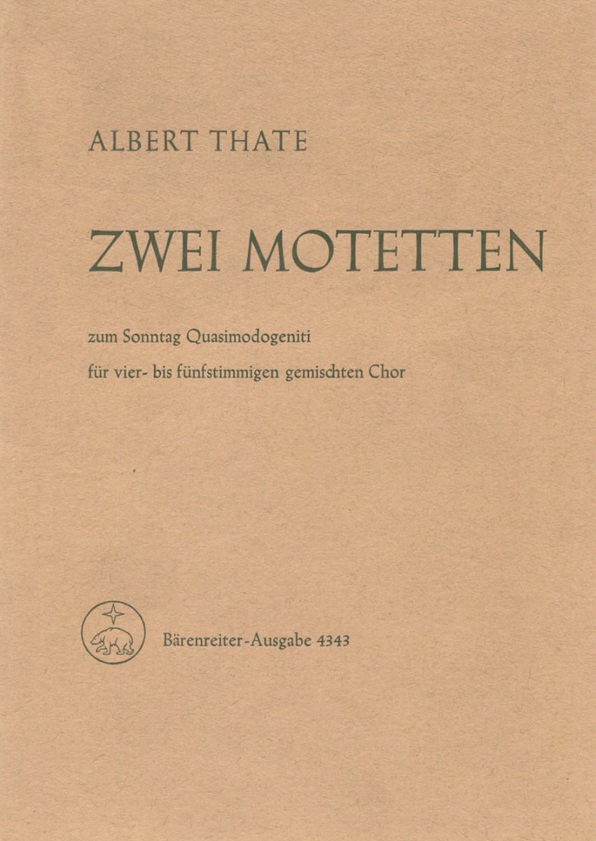 2 Motetten (Seid begierig / Gelobet sei Gott) - klik hier 2 Motetten (Seid begierig / Gelobet sei Gott) - klik hier