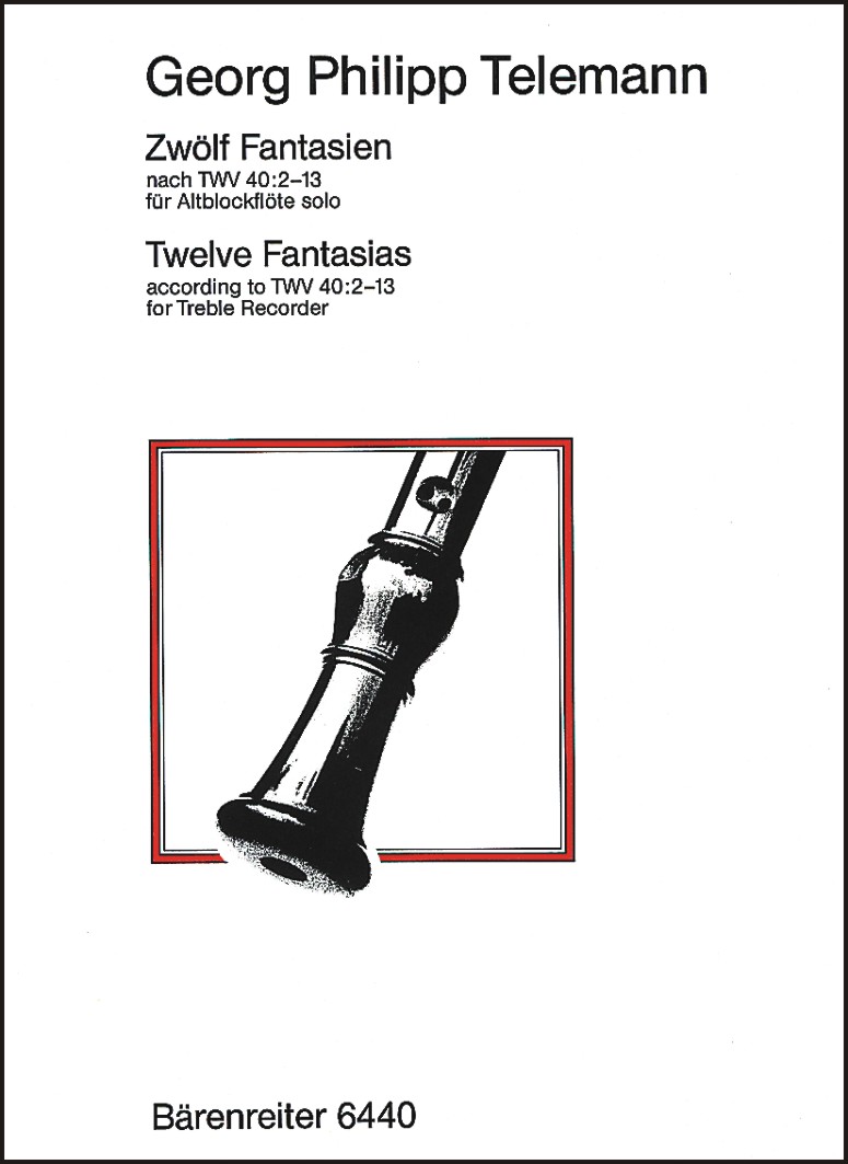 12 Fantasien nach TWV 40: 2-13 - klik hier 12 Fantasien nach TWV 40: 2-13 - klik hier