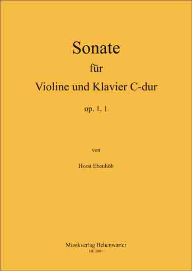 Sonate fr Violine und Klavier in C-Dur - klik hier