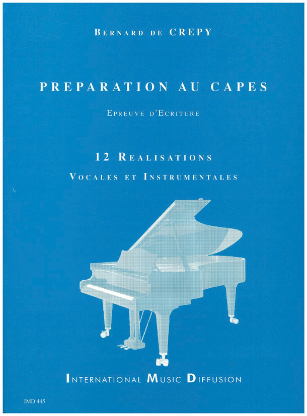 Preparation au capes 12 realisations instrumentales & vocales - klik hier