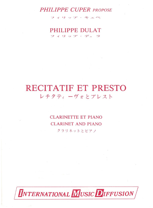 Recitatif et presto - klik hier