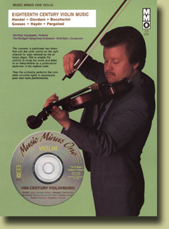 18th Century Violin Pieces for Violin and Orchestra - klik hier 18th Century Violin Pieces for Violin and Orchestra - klik hier
