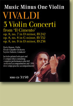 Violin Concerti (3 concerti) from 'Il Cimento' - klik hier Violin Concerti (3 concerti) from 'Il Cimento' - klik hier