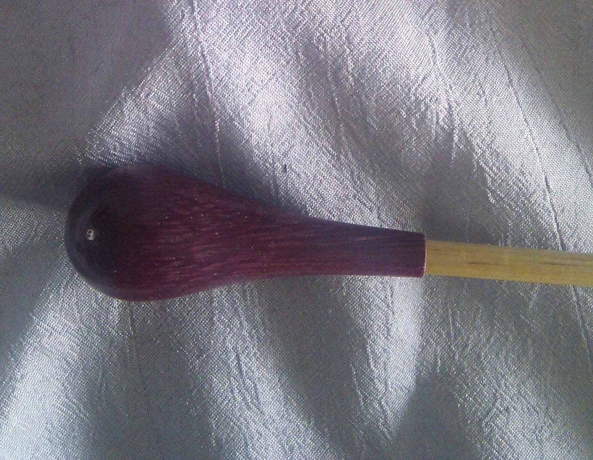 Dirigierstock Serie S, L�nge 12, Purpleheart, natur - klik hier