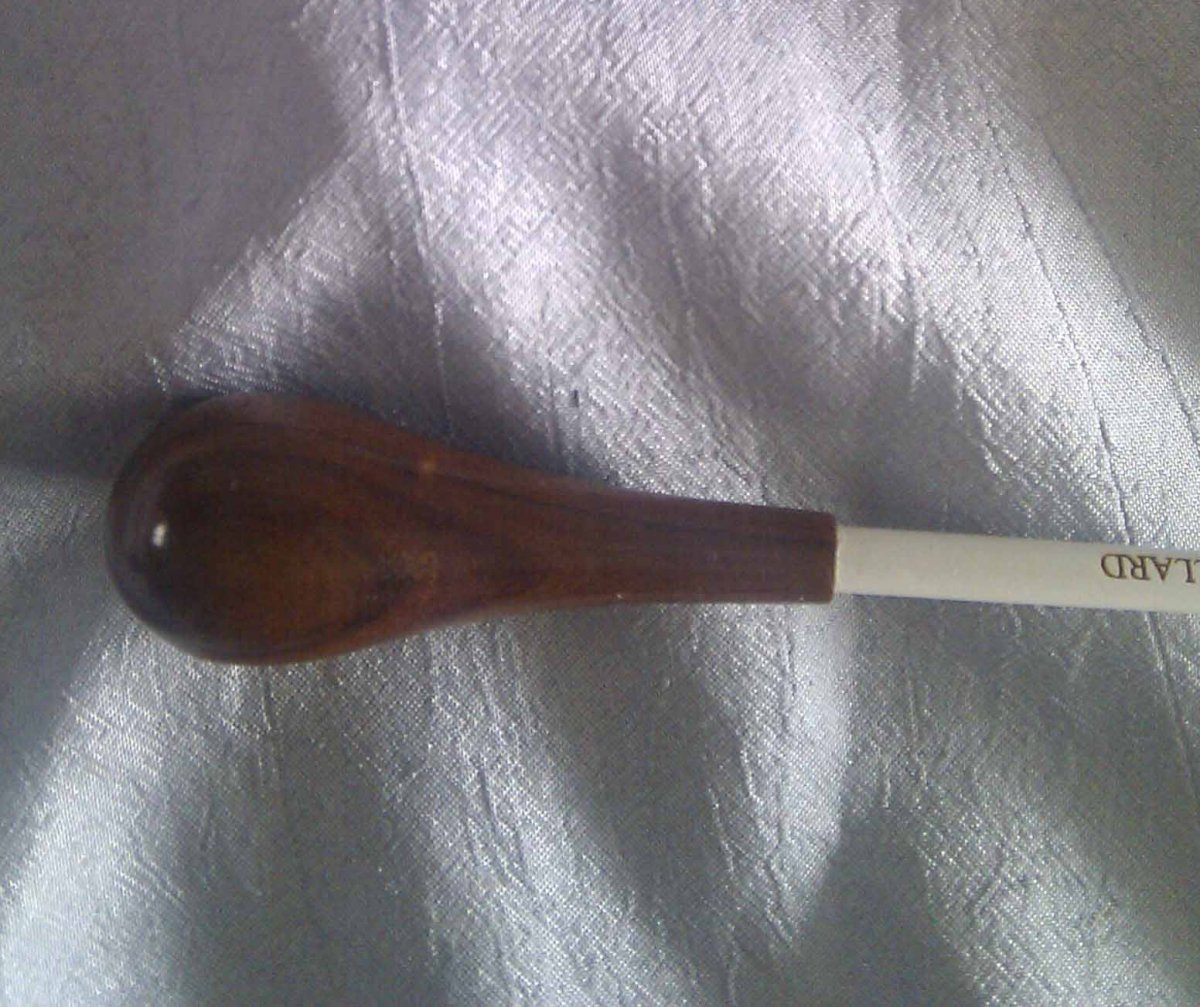 Dirigierstock Serie S, L�nge 12, Rosewood, weiss - klik hier