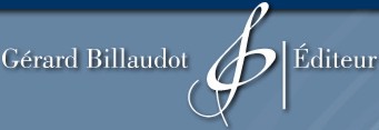 Billaudot Gerard Editeur - klik hier