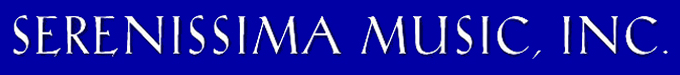 Serenissima Music Inc - klik hier